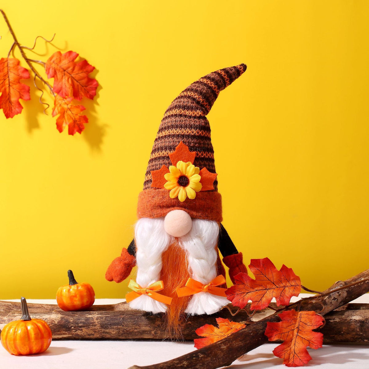 Harvest Flower Gnomes