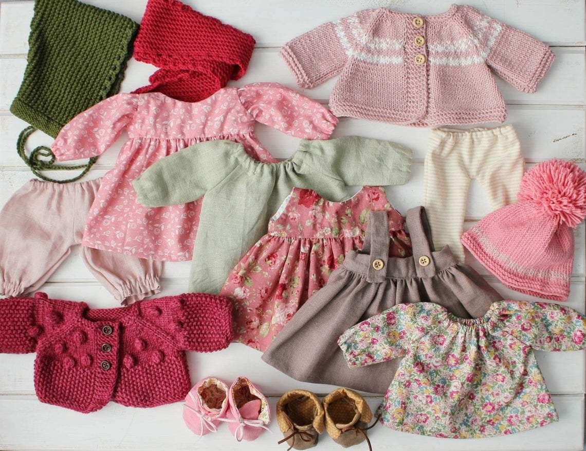 Handmade Knitted Doll - Belen