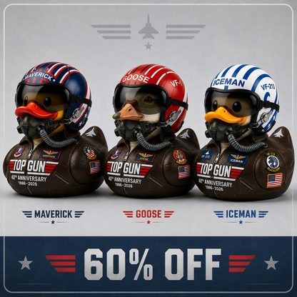 (❤️✨Last Day Promotion - 60%OFF) - 40th Anniversary Maverick Pilot Duck