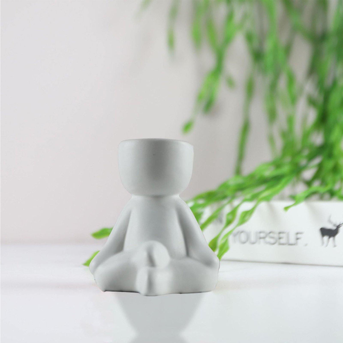 Little Human Ceramic Succulent Planter