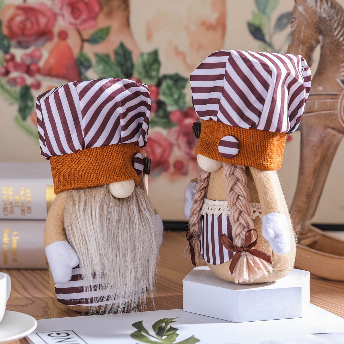 Coffee Couple Gnomes