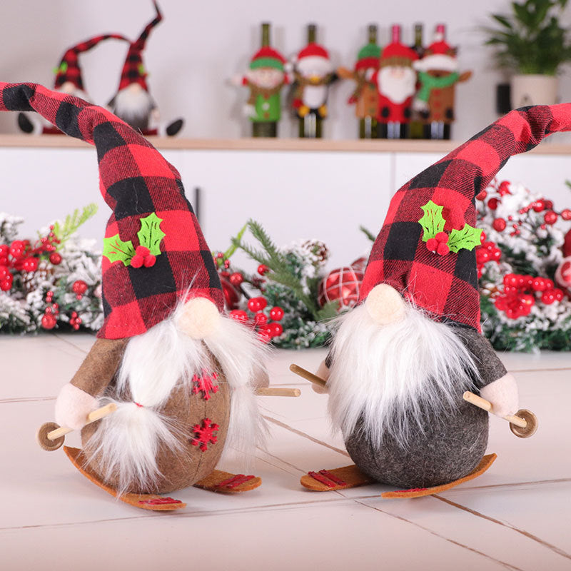 Skiing Gnome