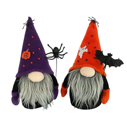 Hlloween Spider&Bat Gnome