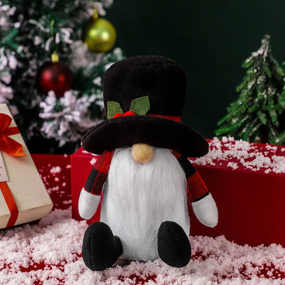 Christmas Plaid Gnome