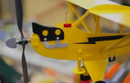 💐PRÉVENTE FÊTE DES MÈRES💝 Girouette avion Piper J3 Cub