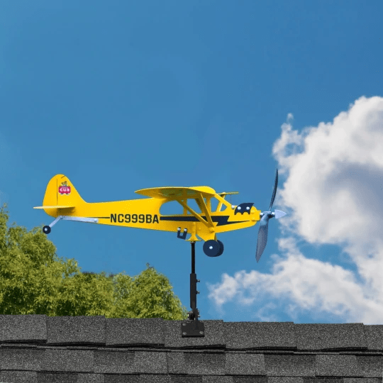 💐PRÉVENTE FÊTE DES MÈRES💝 Girouette avion Piper J3 Cub