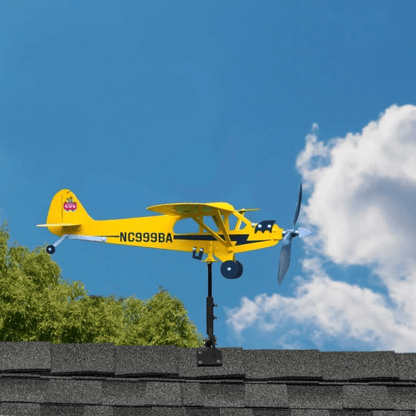 💐PRÉVENTE FÊTE DES MÈRES💝 Girouette avion Piper J3 Cub