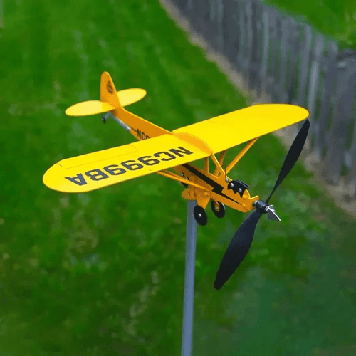 💐PRÉVENTE FÊTE DES MÈRES💝 Girouette avion Piper J3 Cub