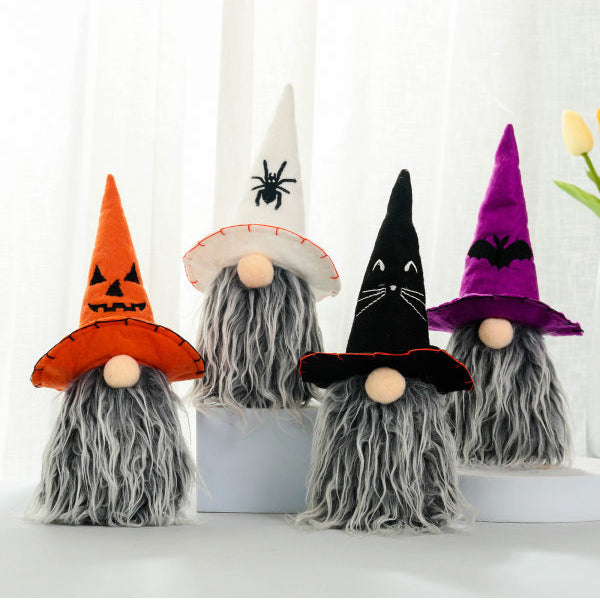 Halloween Cloak Hat Gnome