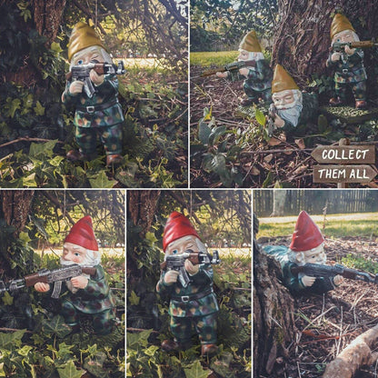 Amusing Army Gnome