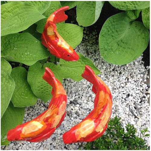 LAST DAY - 49% OFF🎁Ceramic Koi Set 🐟