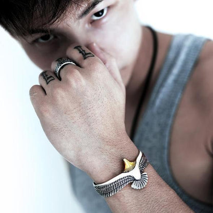 Bracelet Aigle « Concentrez-vous sur votre chemin » 