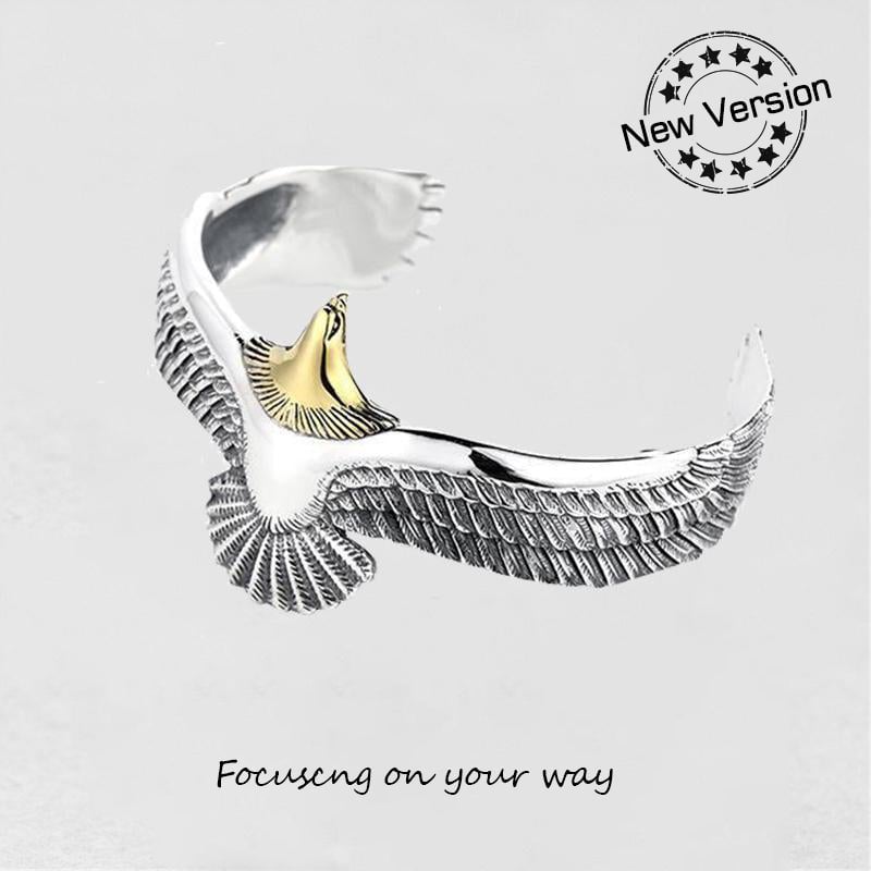 Bracelet Aigle « Concentrez-vous sur votre chemin » 