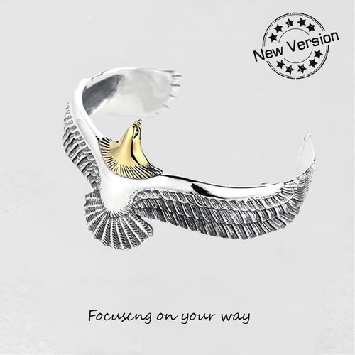 Bracelet Aigle « Concentrez-vous sur votre chemin » 