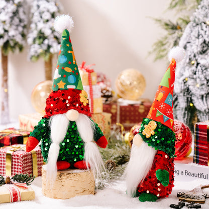 Gingerbread Man Sequin Gnome