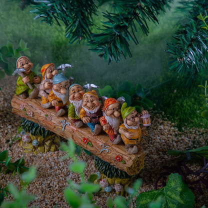 Gnome des sept arbres nains 