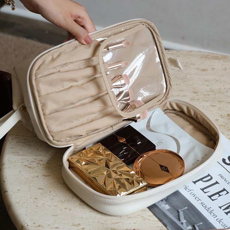 Trousse à cosmétiques de voyage de grande capacité