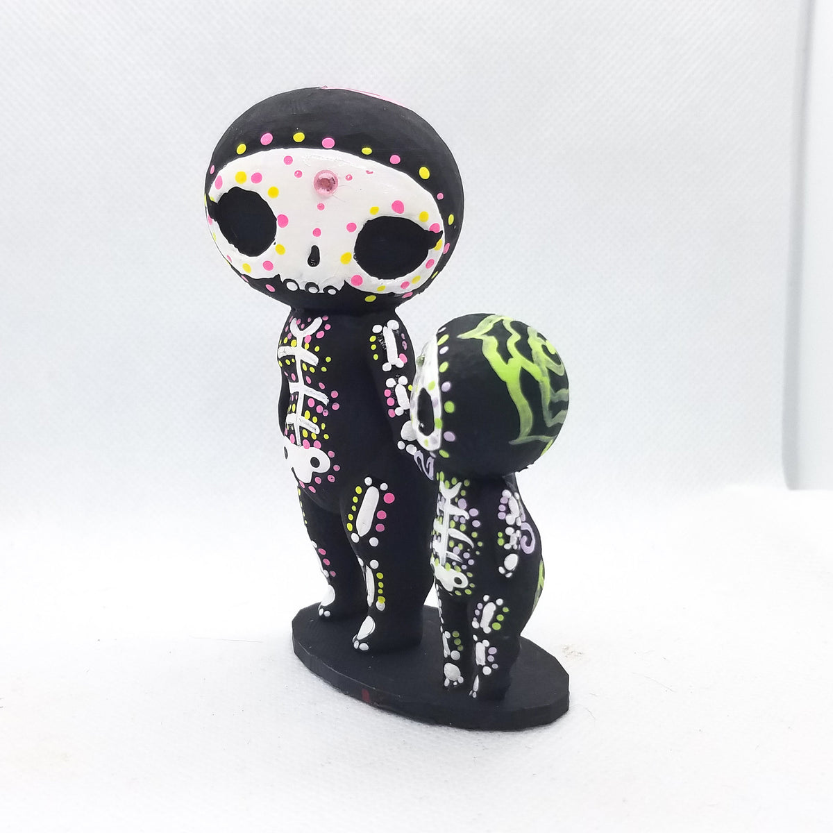 🎁Figurine de couple de crâne en sucre 