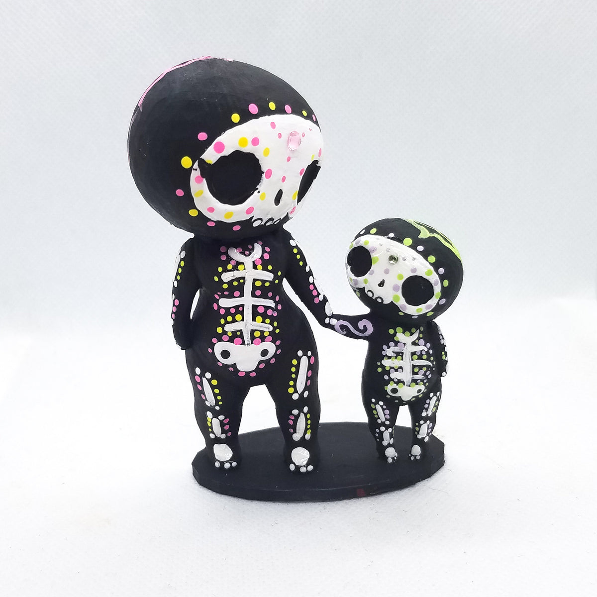 🎁Figurine de couple de crâne en sucre 