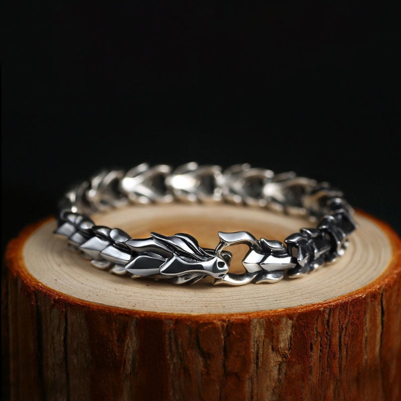 '' Always be yourself '' Dragon Bracelet