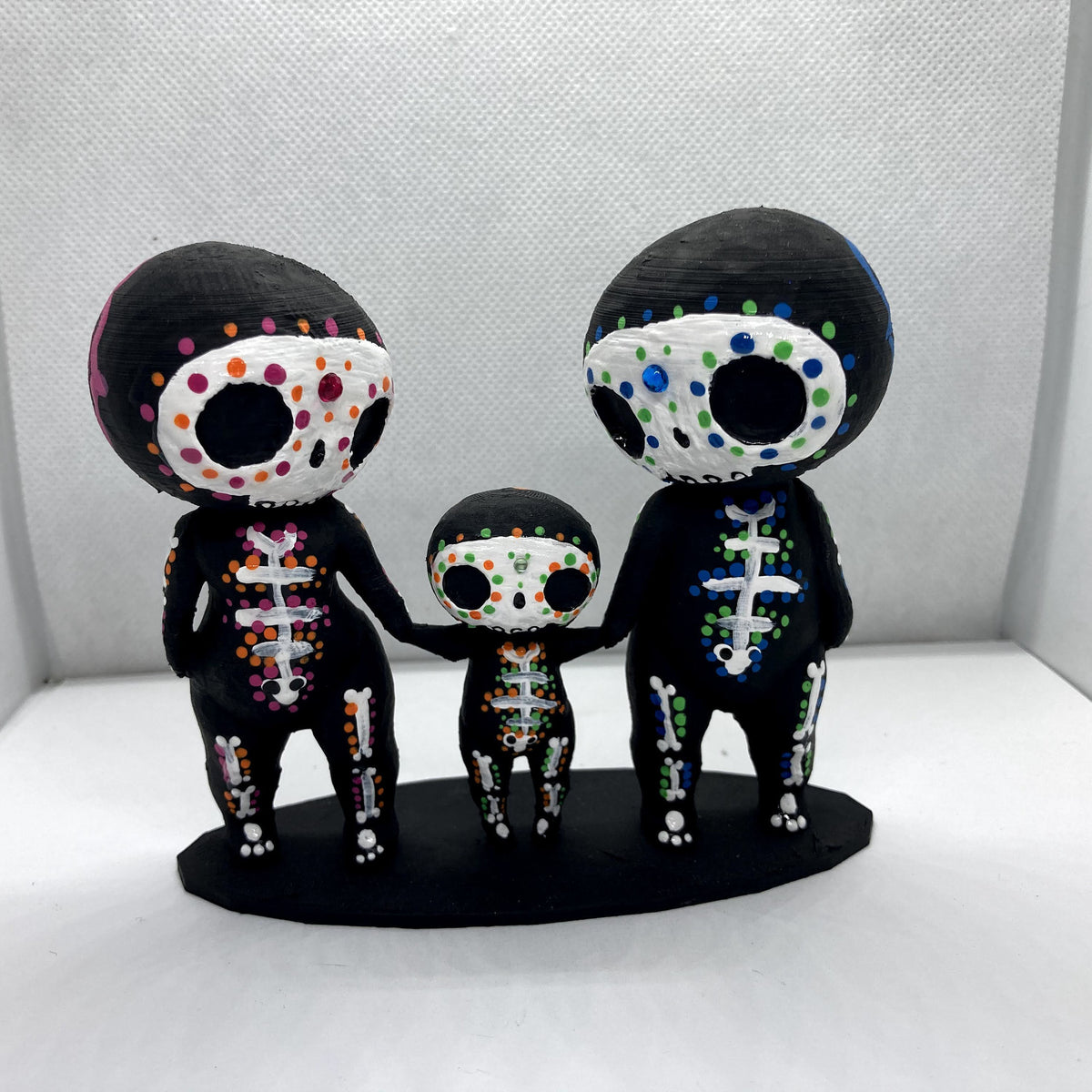 🎁Figurine de couple de crâne en sucre 