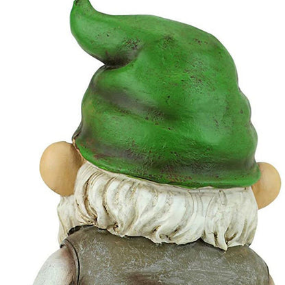 Statue de Gnome de jardin en résine, Figurines d'elfe nain de pêche, cour, pelouse, extérieur