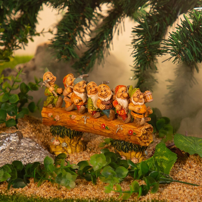 Gnome des sept arbres nains 