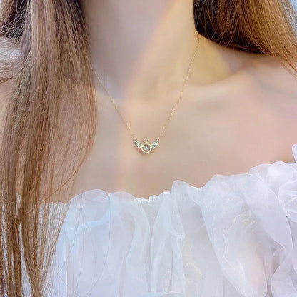 🔥 Last Day Promotion 50% OFF 🎁Angel Wings Necklace