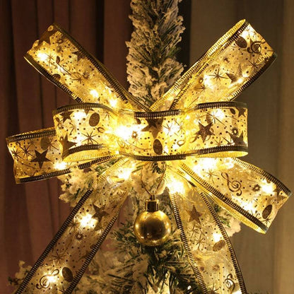 Vente de liquidation💥Guirlande lumineuse en ruban de Noël 