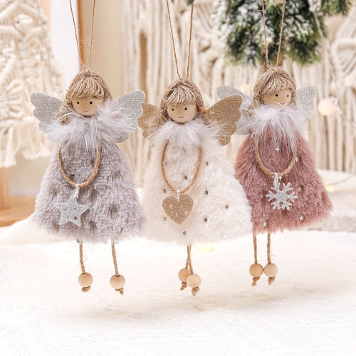 Handmade Christmas Angels-Stars