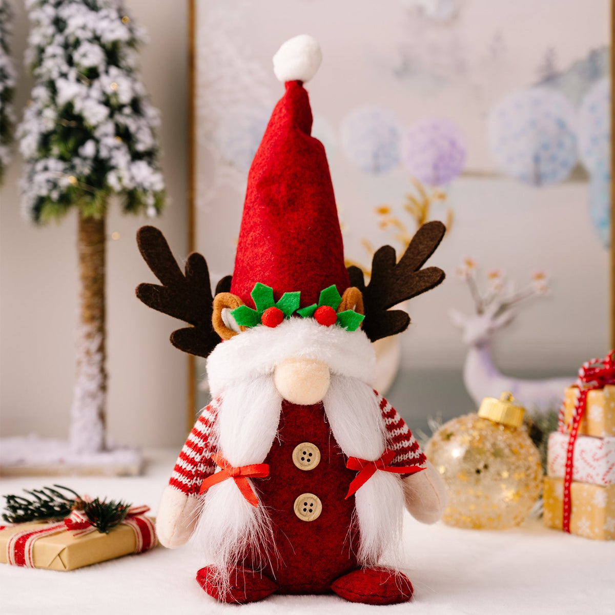 Christmas Tree / Antler Gnome