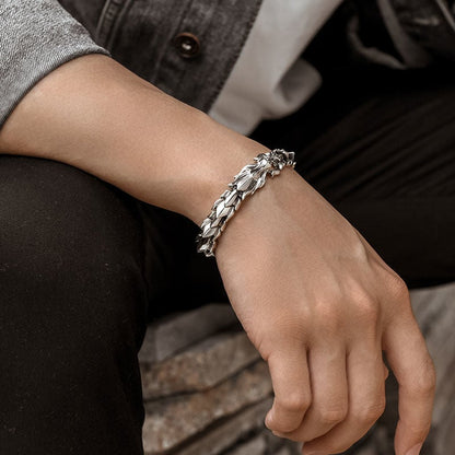 '' Always be yourself '' Dragon Bracelet