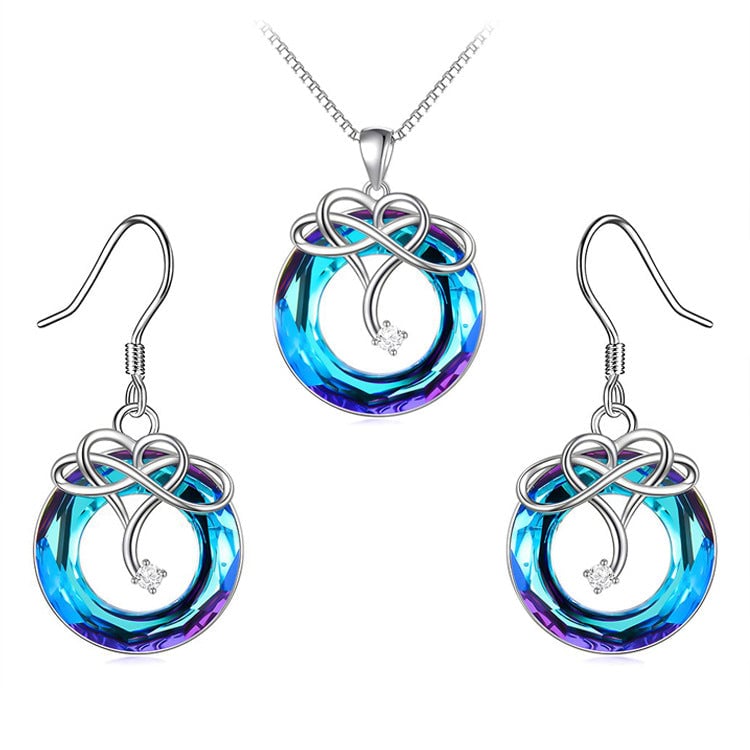 '' I love you to infinity and beyond ''  Love Infinity Necklace