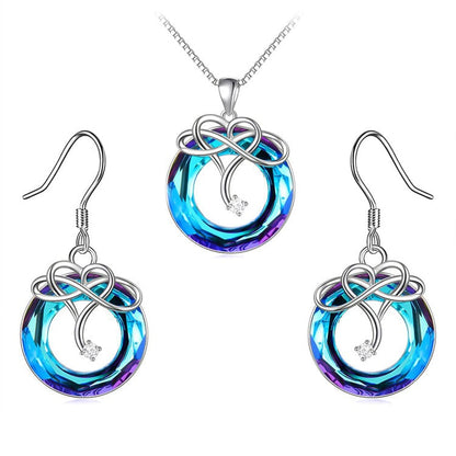 '' I love you to infinity and beyond ''  Love Infinity Necklace