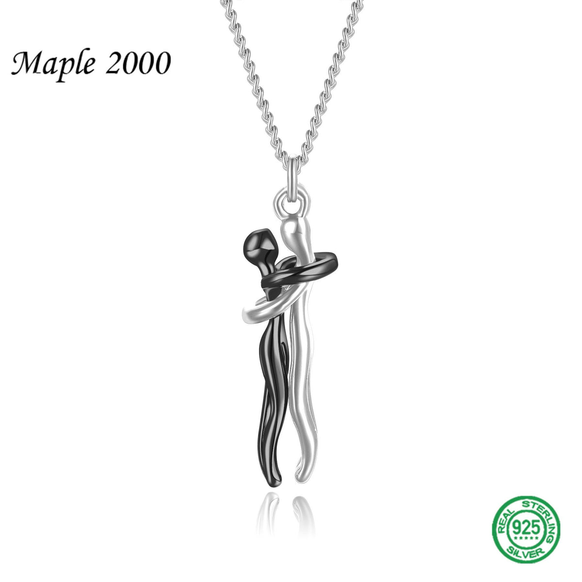 '' There's No One Like You '' Hug Necklace