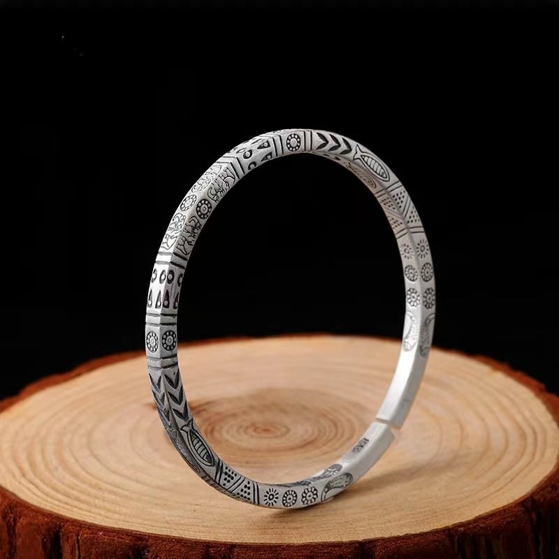 '' Wish you all the best '' Auspicious Totem Bracelet