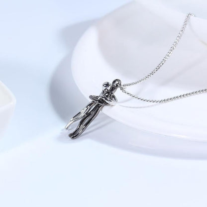 '' There's No One Like You '' Hug Necklace