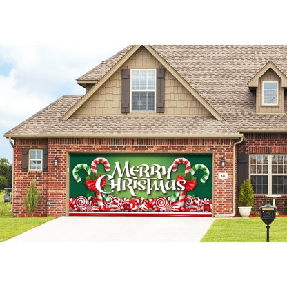 Candy Garage door banner