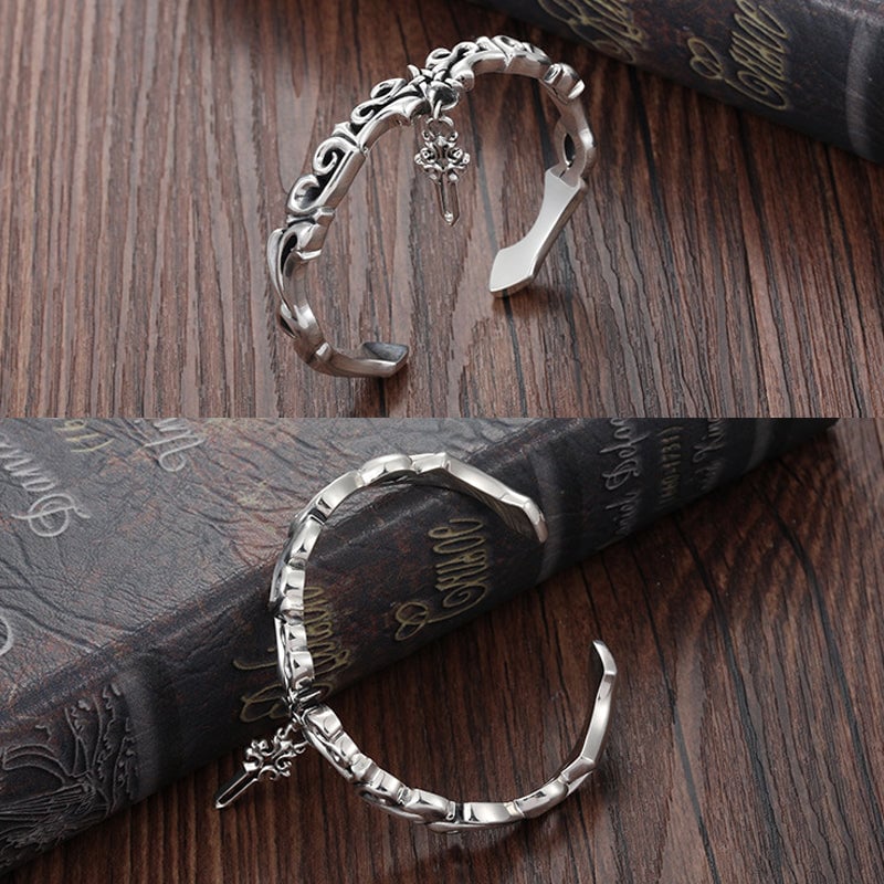 Bracelet Croix ''Ta vie dépend de toi'' 