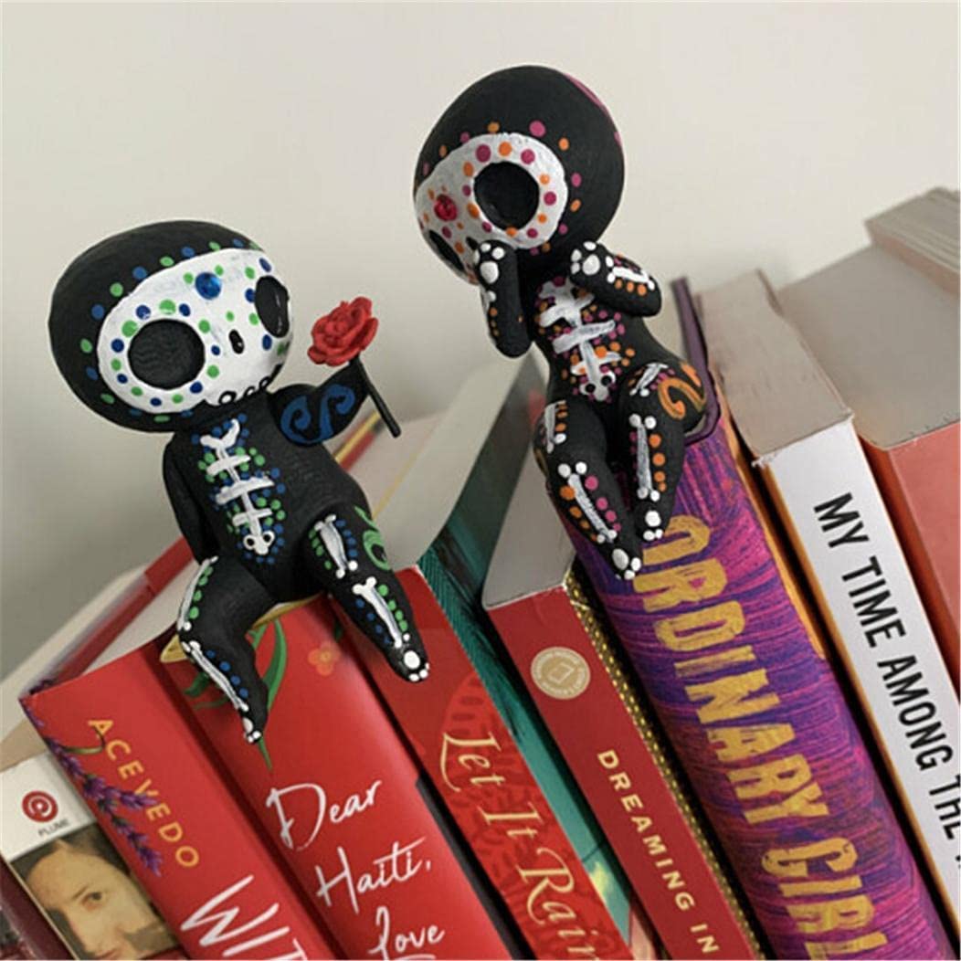 🎁Figurine de couple de crâne en sucre 